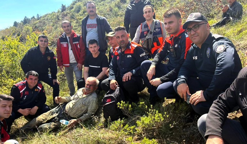 Yaşlı adamdan sevindirici haber