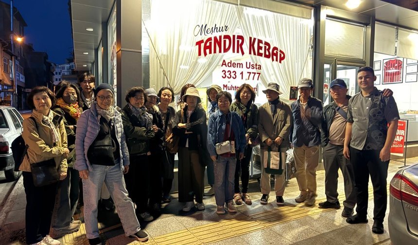 Karaca Tandır, Güney  Koreli turistleri ağırladı