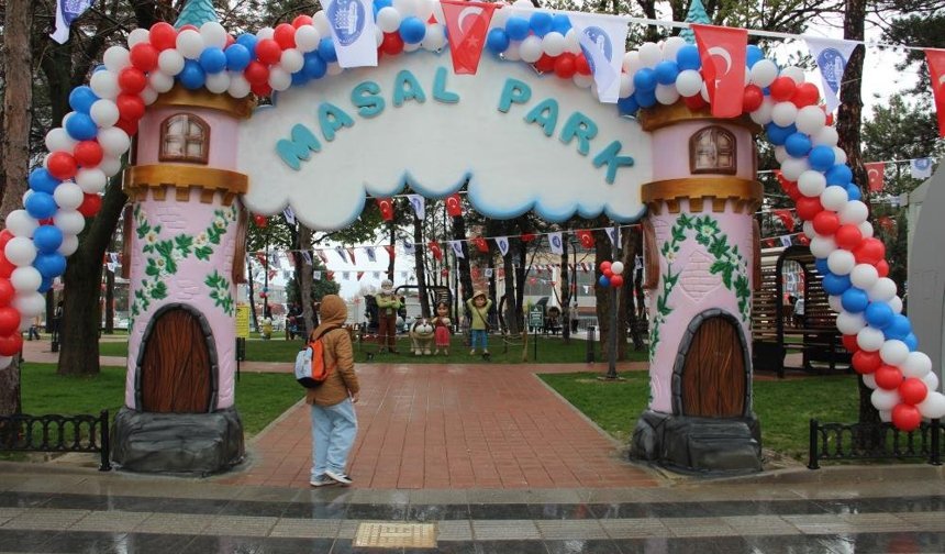 Çorum'un yeni parkı törenle açıldı