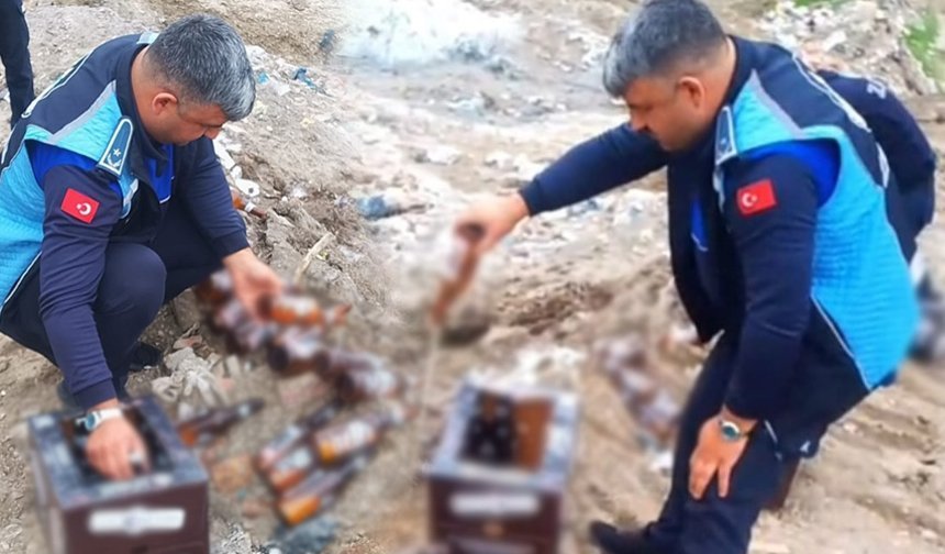 Çorum'da tekel bayilerine denetim! 563 ürün imha edildi