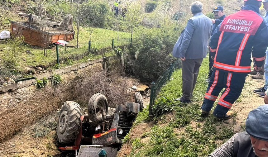 Genç kız traktör kazasında hayatını kaybetti