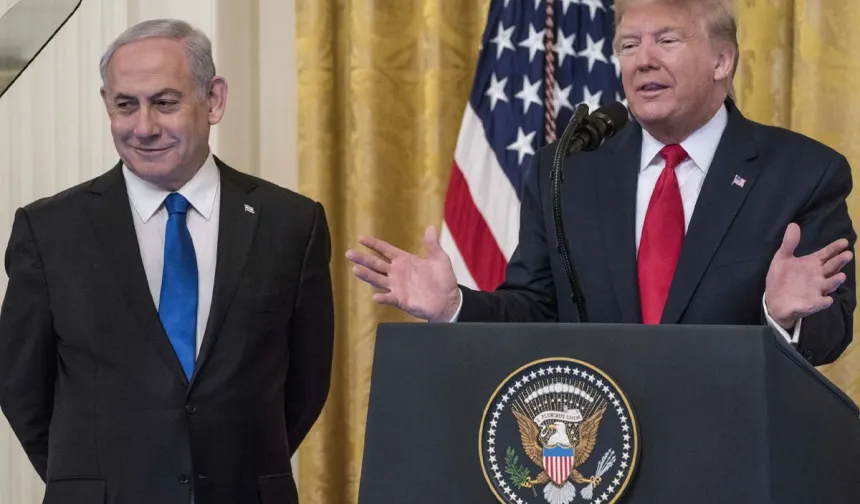 Trump'tan gündem yaratacak İsrail mesajı!