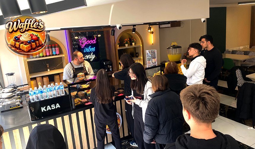 Waffel’s lezzetiyle büyük ilgi görüyor