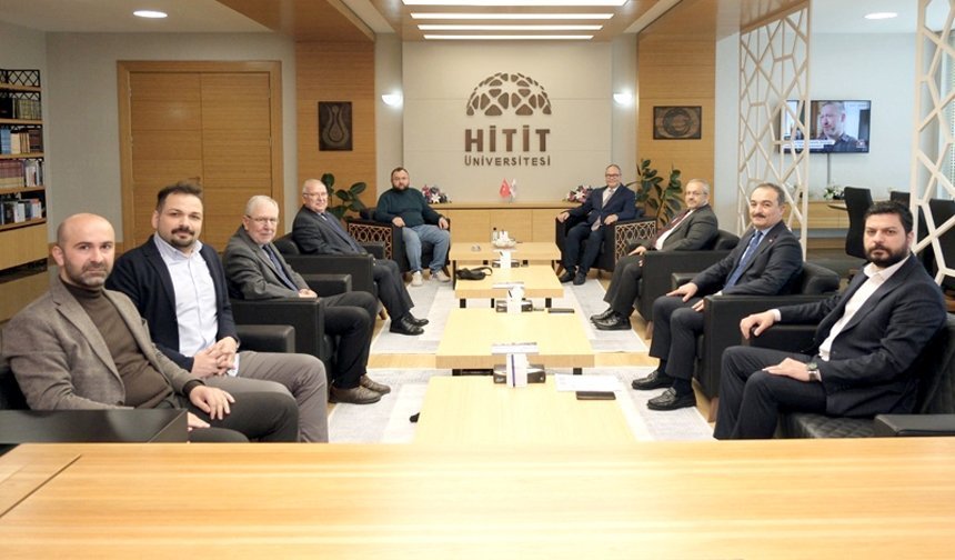 Türk Ocağı heyetinden Rektör’e nezaket ziyareti