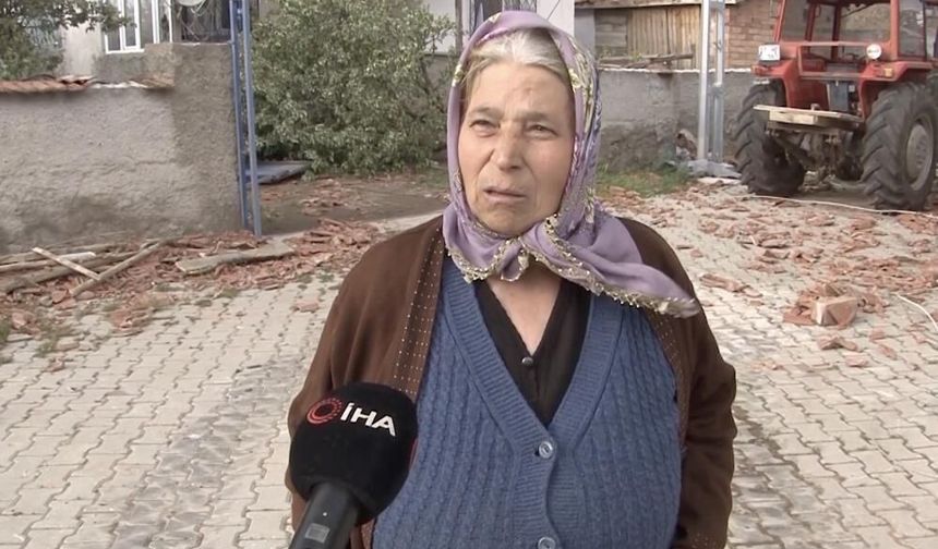 'Deprem oldu sandım'