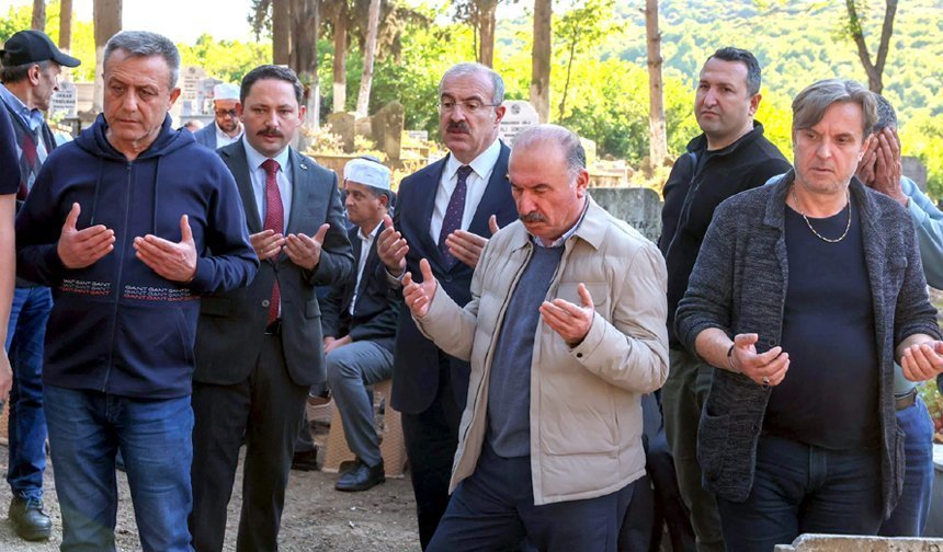 Vali Çalgan'ın kayınpederi  toprağa verildi