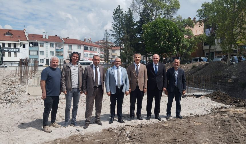 Tanyeri Okulu inşaatında inceleme