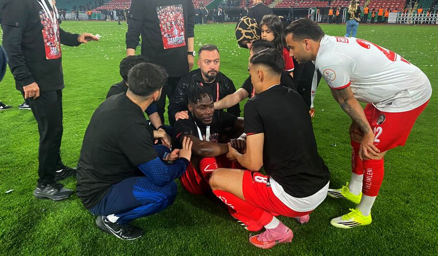 Çorum FK'lı oyuncu babasını kaybetti