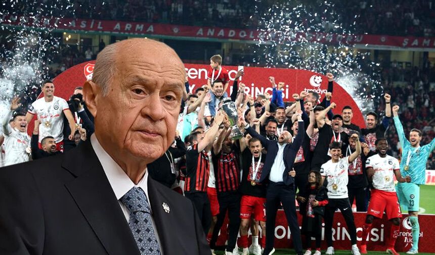 Devlet Bahçeli'den Çorum FK'ya tebrik