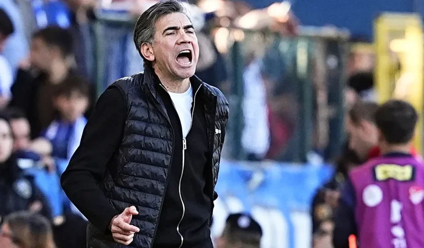 Çorum FK'nın play off'taki rakibi hocasını gönderdi