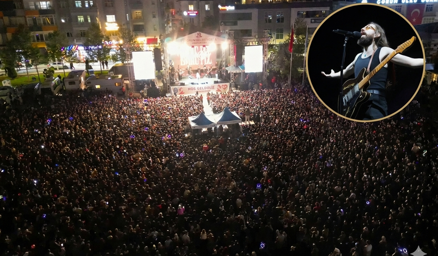 Kadeş'te coşturan konser