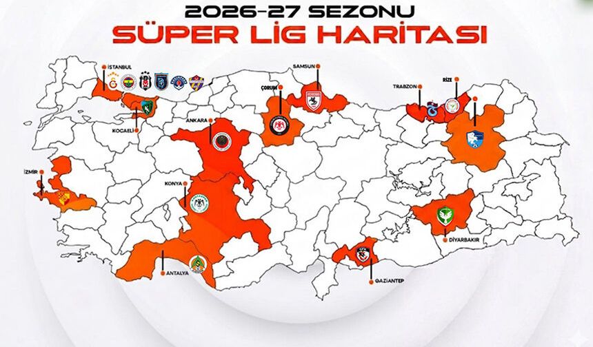 Süper Lig'in haritası Çorum ile yeniden çizildi