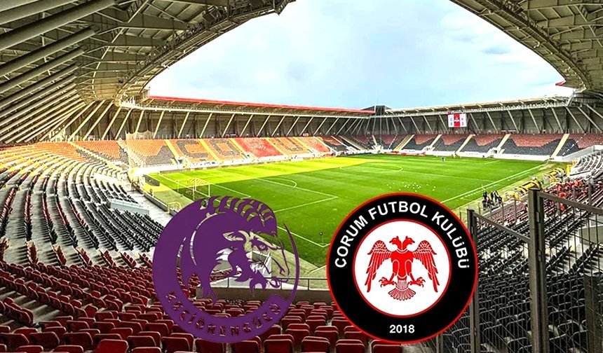 Çorum FK-Keçiörengücü maçı bu kanalda