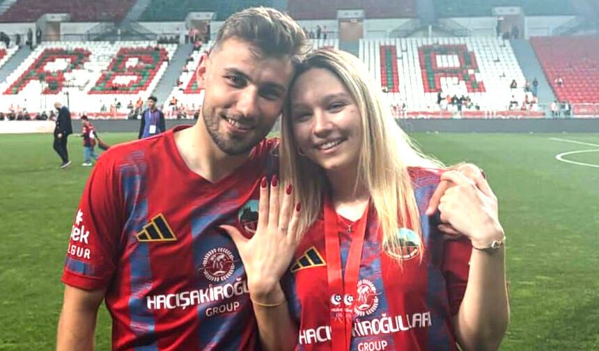 Çorumlu futbolcu şampiyonluğu böyle kutladı