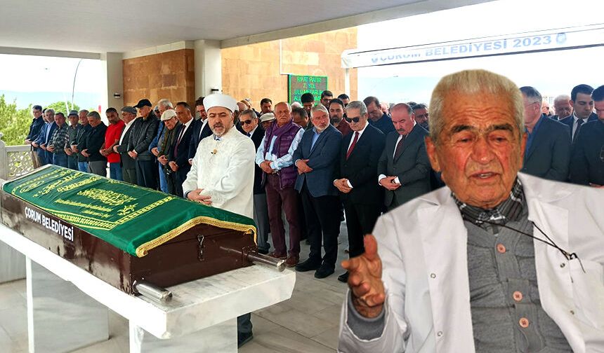 Efsane doktor son yolculuğuna uğurlandı