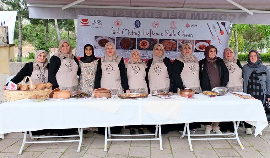 Yöresel yemekler tanıtıldı