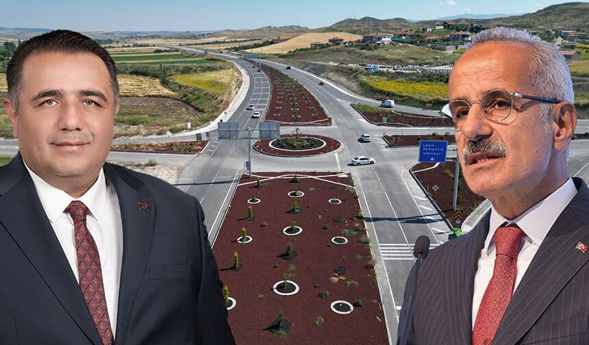 Kaya iletti, Bakan talimat verdi: Tehlikeli kavşağa çözüm geliyor