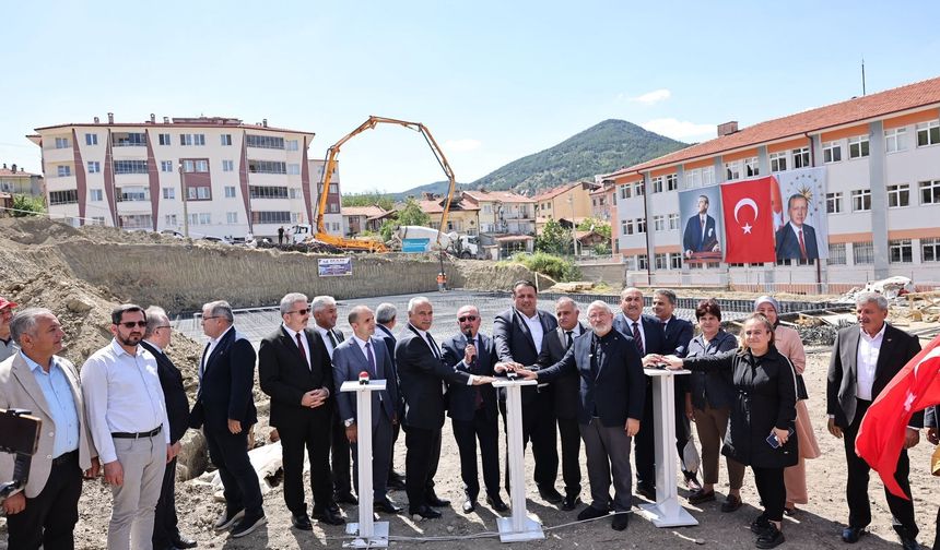 Spor kompleksinin temeli atıldı