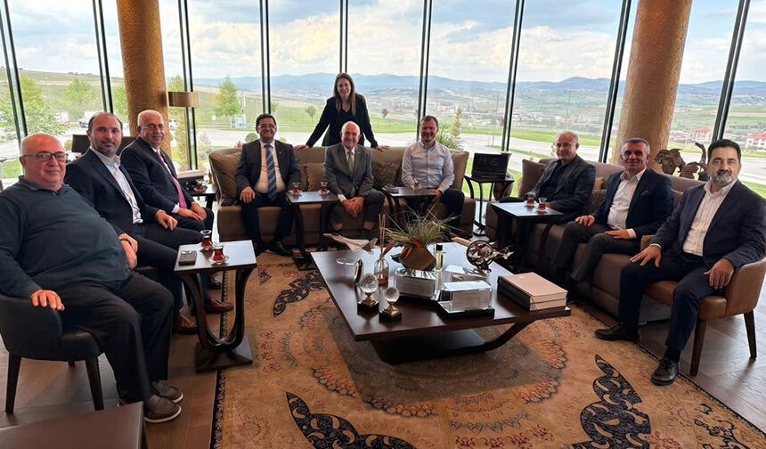 TSO Başkan adayı Dalyan’dan Ahlatcı ‘ya ziyaret
