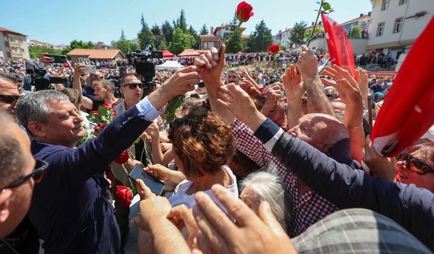 Özgür Özel, Çorum'da konuştu