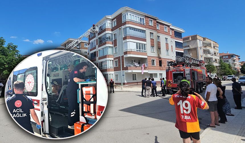 Dumandan etkilenen 3 kişi hastaneye kaldırıldı