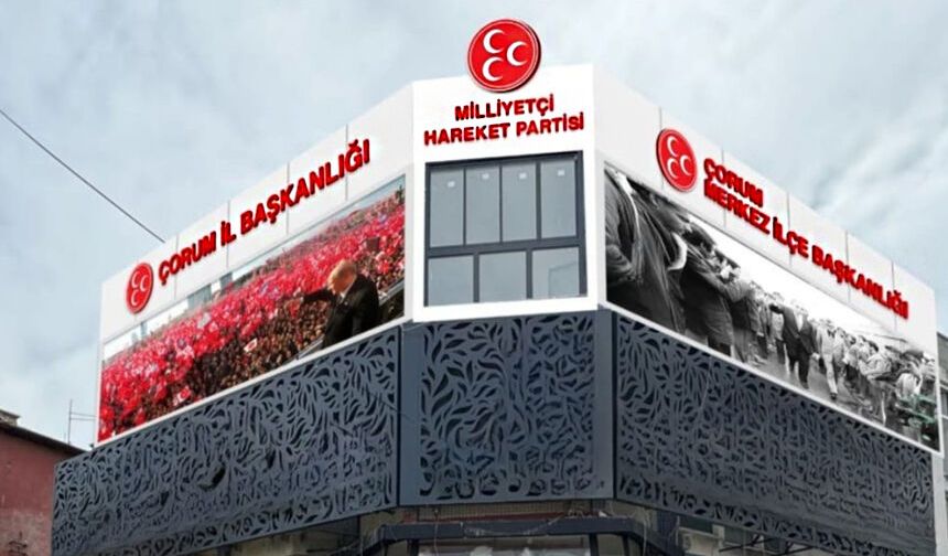 Çorum MHP'de kongre takvimi belli oldu