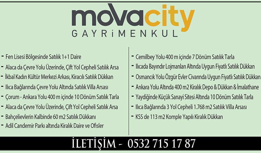 GÜVENLİ TİCARETİN ADRESİ, MOVA CİTY GAYRİMENKUL