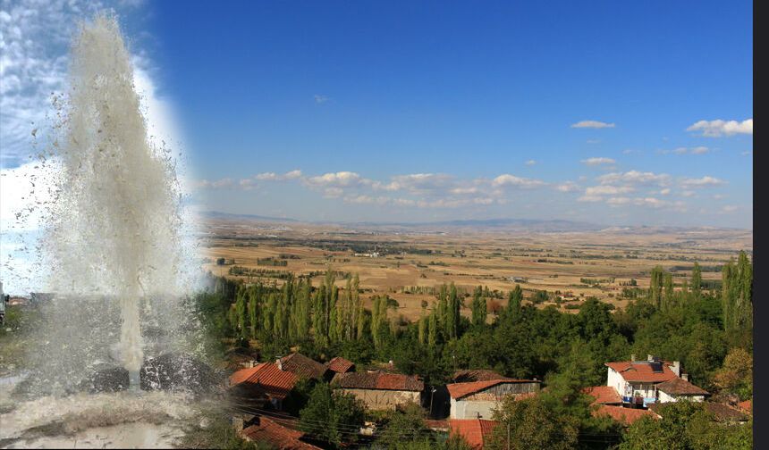 Bu köyde su bulundu ancak kullanılamıyor!