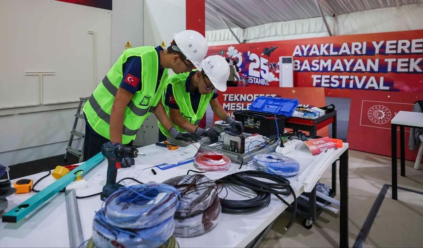 Türkiye'nin usta elleri TEKNOFEST Mesleki Yetenek Yarışması'nda yarışacak
