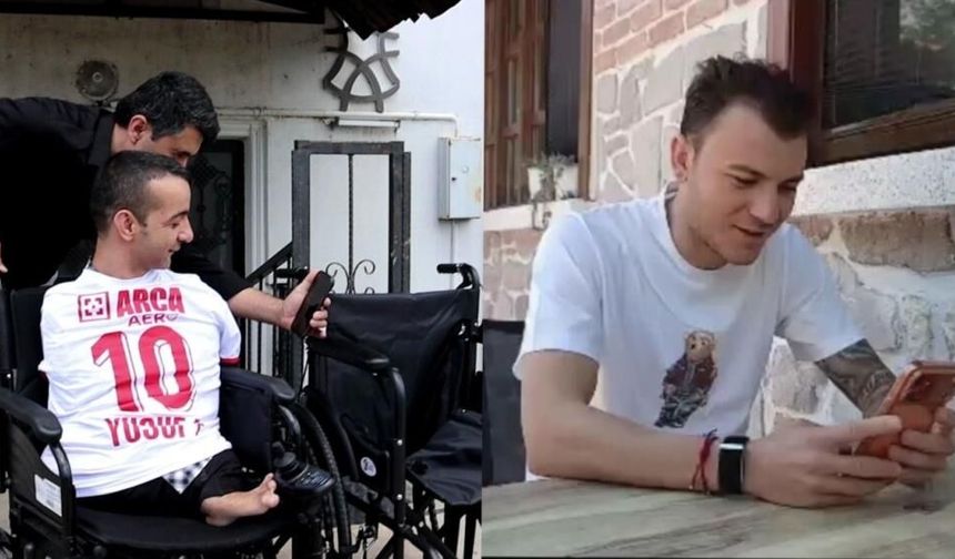 Kaptandan yürek ısıtan destek