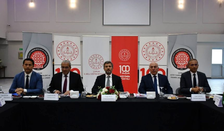 Ortaöğretim İl Değerlendirme Toplantısı yapıldı