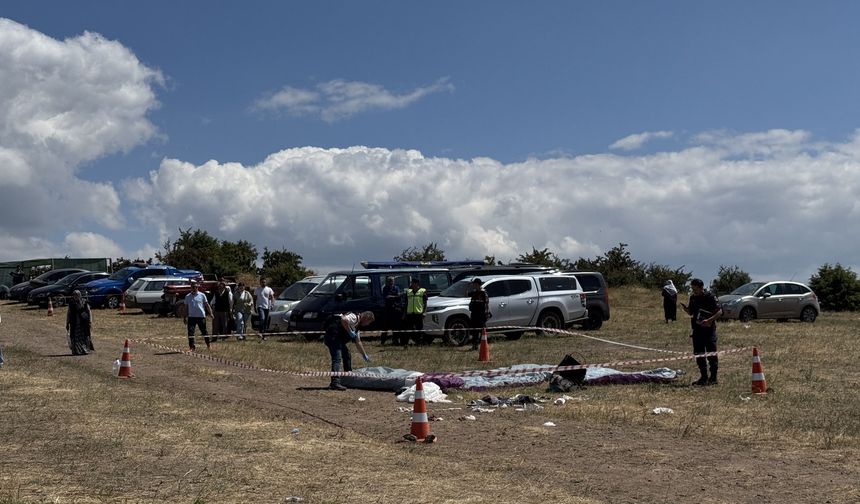 Çorum'da paraşüt faciası: 30 metre yükseklikten düşen pilot öldü
