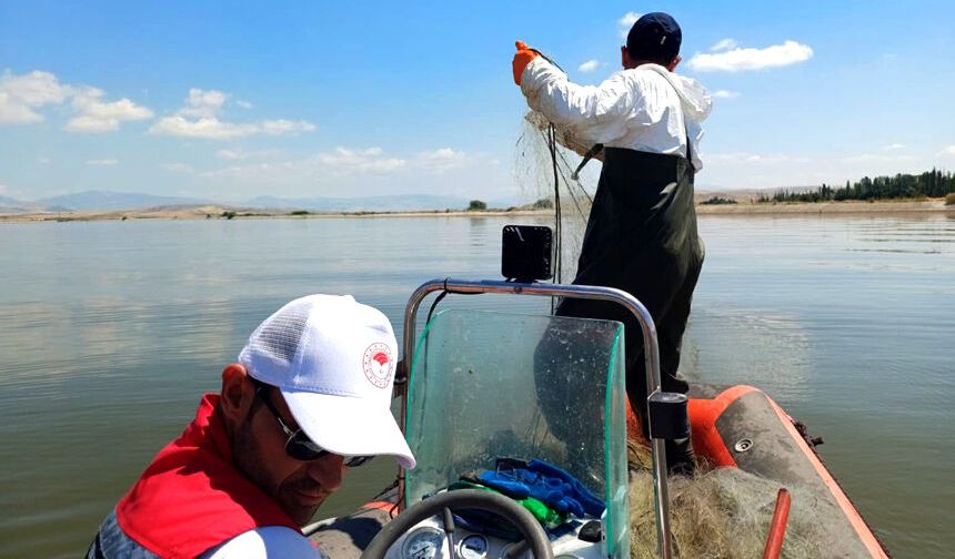 200 metre hayalet ağ ele geçirildi