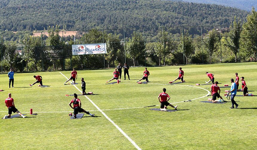 Çorum FK'nın Bolu kampı sona erdi