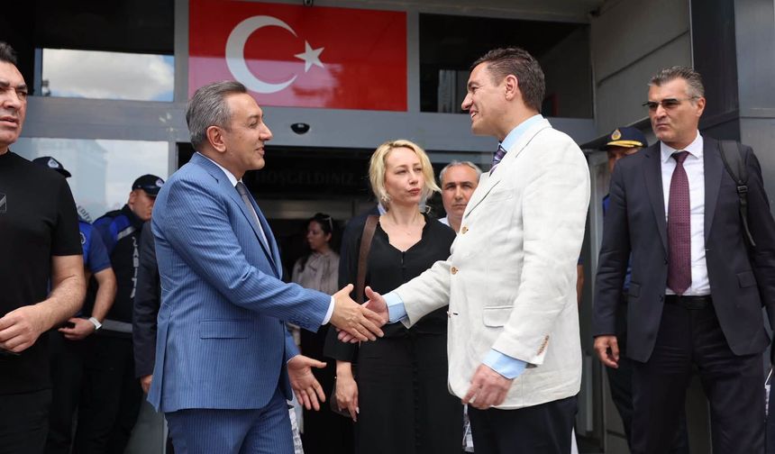 Bulgaristan büyükelçisi Çorum'da
