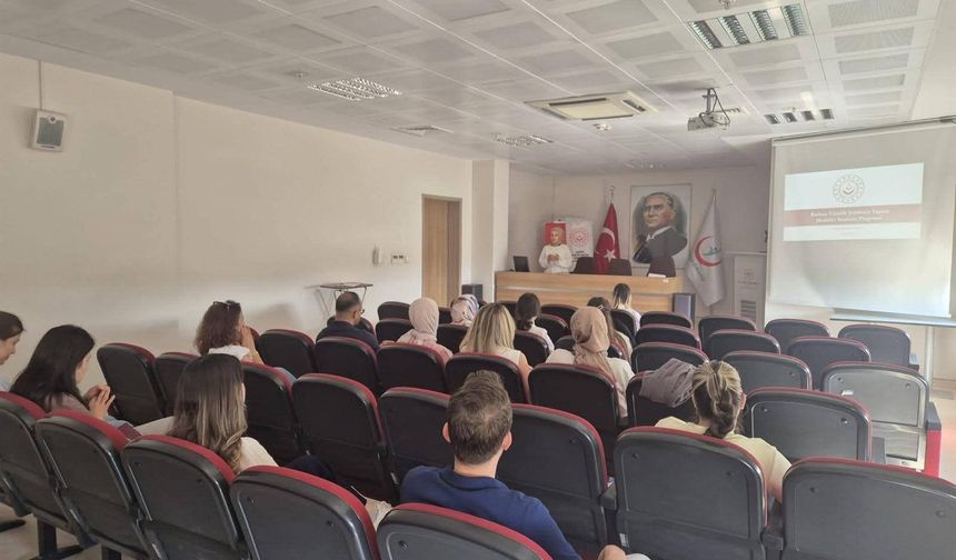 Sağlık personeline kadına yönelik şiddetle mücadele eğitimi