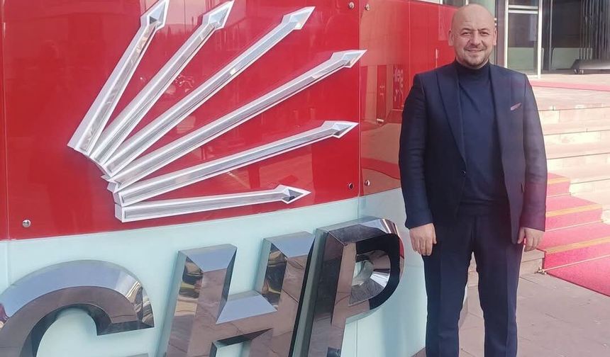 CHP'nin yeni il başkanı Tuncay Yılmaz oldu