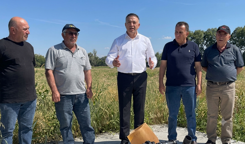 Akören köyünde içme suyu sıkıntısı