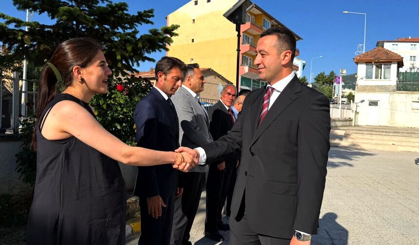 Yeni kaymakam görevine başladı