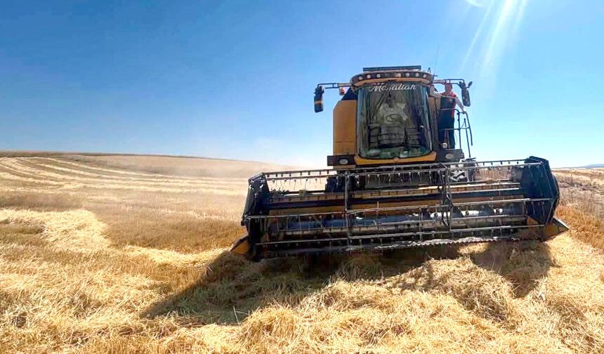 Kaymakam biçerdöver kullandı