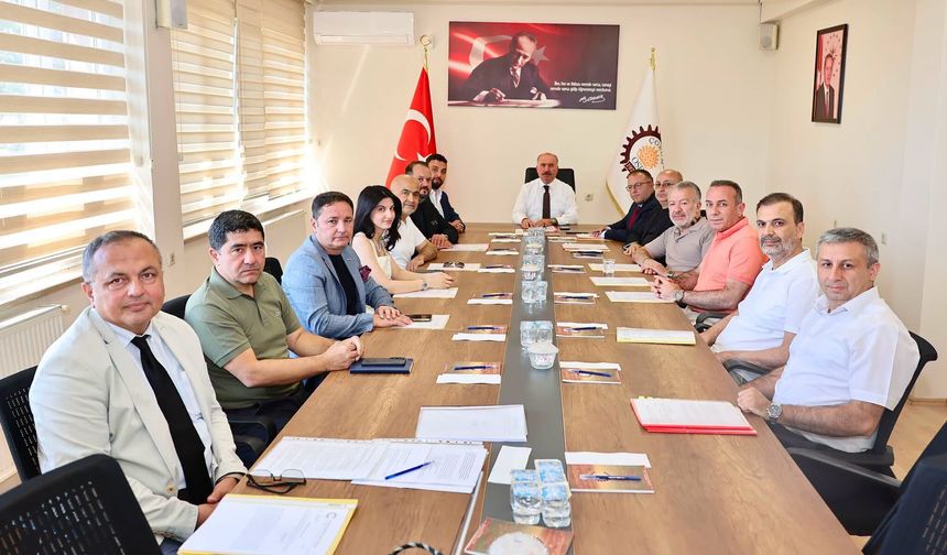 OSB heyeti toplandı