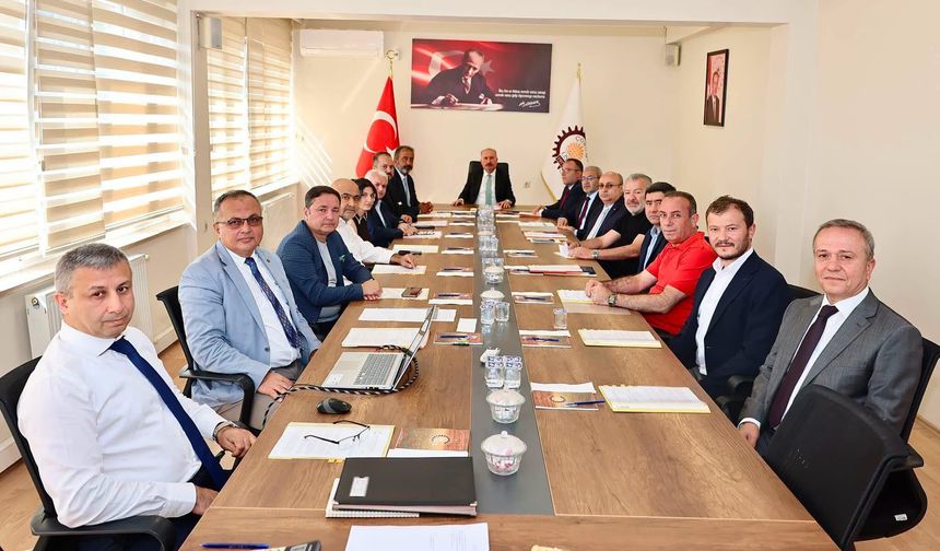 OSB'de yatırım yapmak isteyen sanayicilerin talepleri görüşüldü