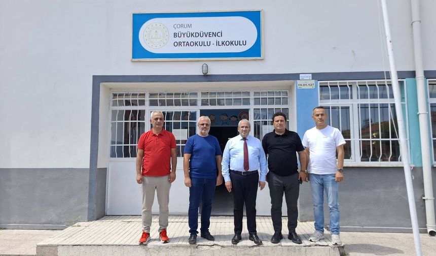 Cemil Çağlar’dan okullarda inceleme