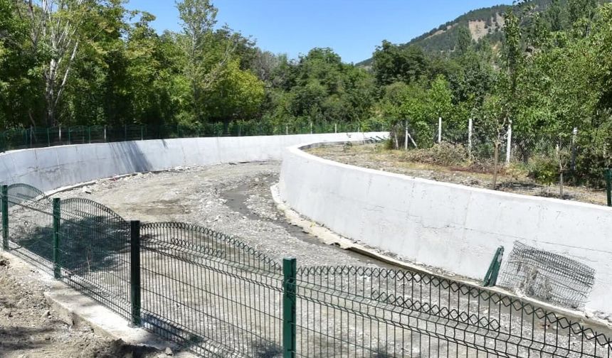 İskilip’te taşkın riskini azaltacak çalışma