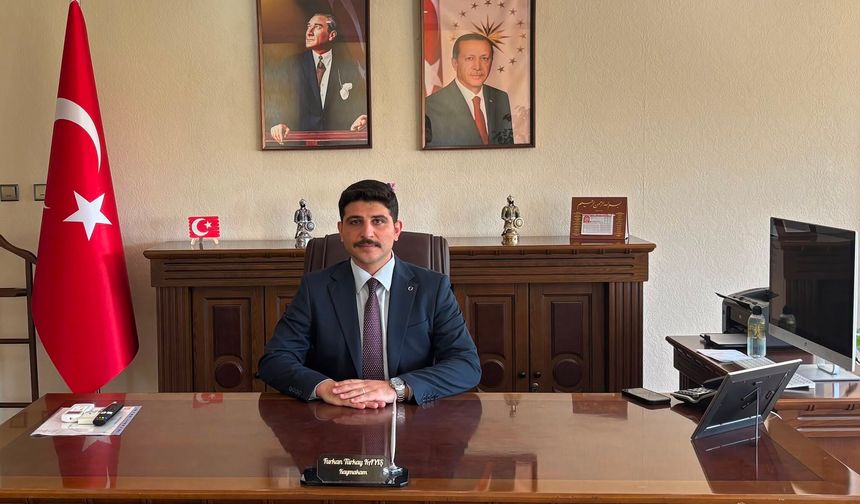 Kaymakam Furkan Türkay Kayış görevine başladı