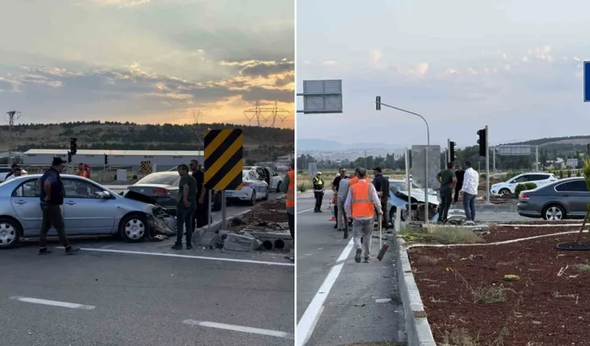 Yine o kavşak, yine kaza
