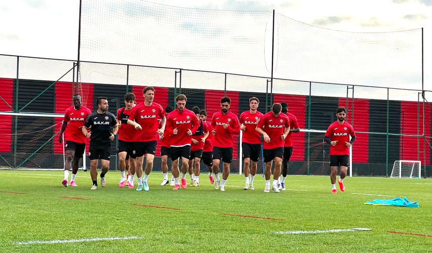Çorum FK Kasımpaşa maçının hazırlıklarına başladı