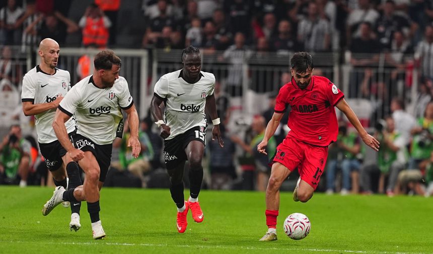 Çorum FK Beşiktaş'a farklı kaybetti