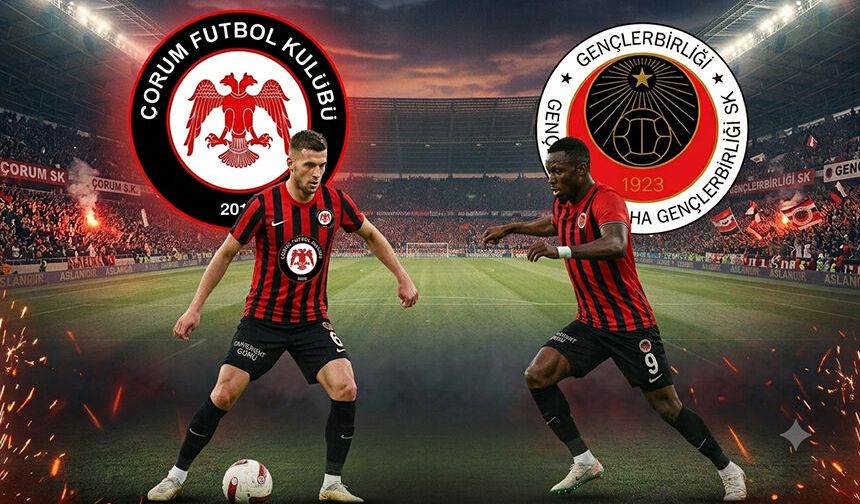 Çorum FK Gençlerbirliği ile karşılaşacak
