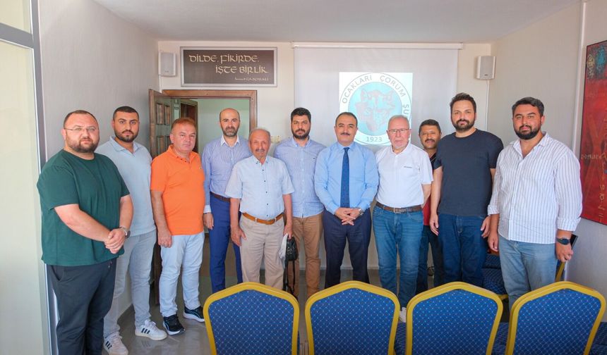 Rektör Öztürk'ten Türk  Ocakları'na iade-i ziyaret
